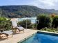 Gite 20234, tizzano, Corse du Sud, labellis&eacute; G&icirc;tes de France : vue mer depuis la piscine