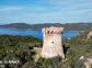 G&icirc;te &agrave; Coti Chiavari, Le Grand Ajaccio, Corse du Sud, labellis&eacute; G&icirc;tes de France : la tour g&eacute;noise