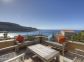 Gite 20234, tizzano, Corse du Sud, labellis&eacute; G&icirc;tes de France : coin salon avec vue mer