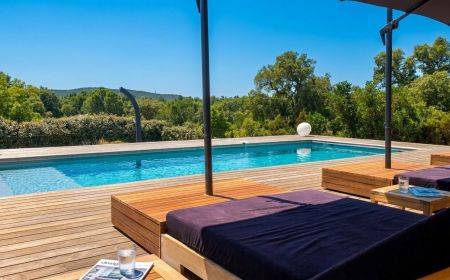 Gite n &deg;26281 Porto-Vecchio - Corse - Gite &agrave; Porto-Vecchio, Corse du sud, labelis&eacute; gite de France : la piscine
