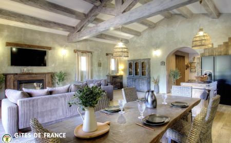 Gite n &deg;64411 Oletta - Corse - G&icirc;te &agrave; Oletta, Le Grand Bastia, Haute-Corse, labellis&eacute; G&icirc;tes de France : le s&eacute;jour/cuisine